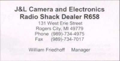 Radio Shack - Rogers City Store (newer photo)